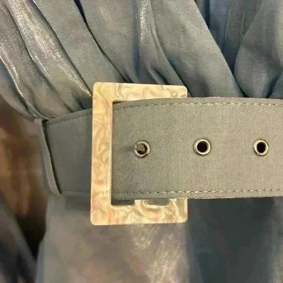 Song of Style Tucker Mini Dress in Clearwater Blue Medium - Picture 6 of 8